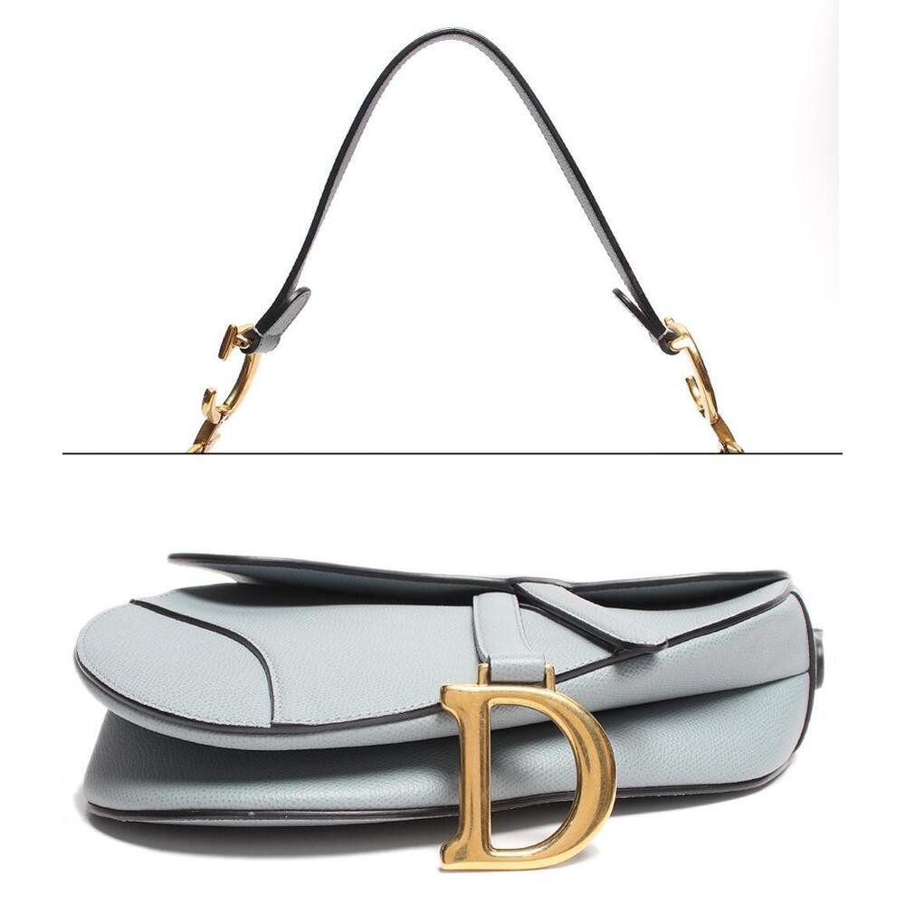 Dior Shoulder Christian Leather Saddle Bag - Picture 4 of 6